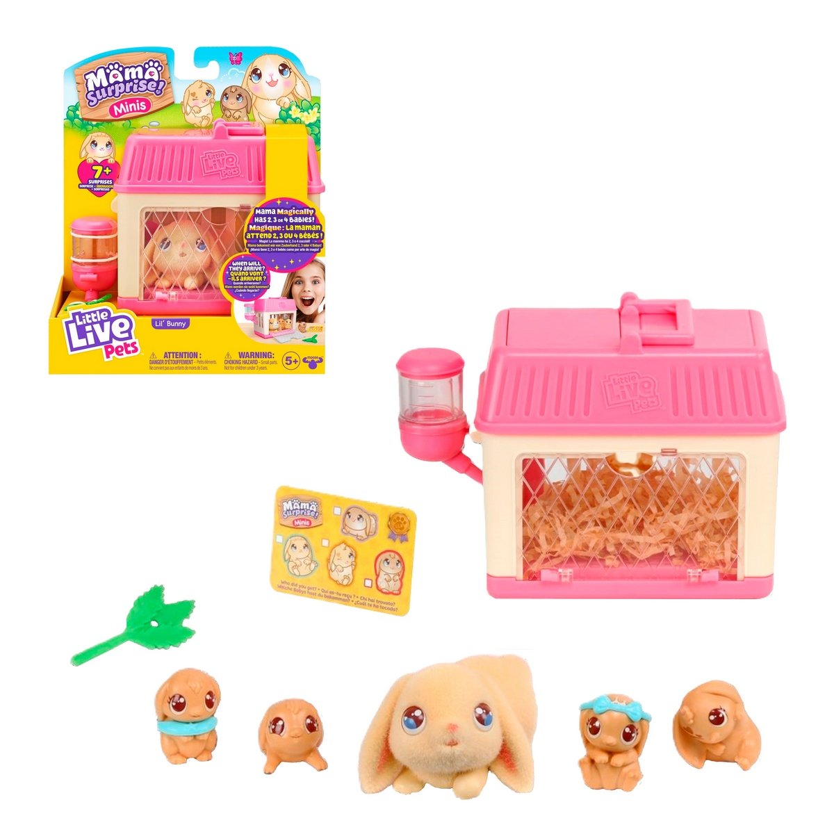 Little Live Pets Mamma Sorpresa Set Juego Mini S2 - Lil´ Bunny